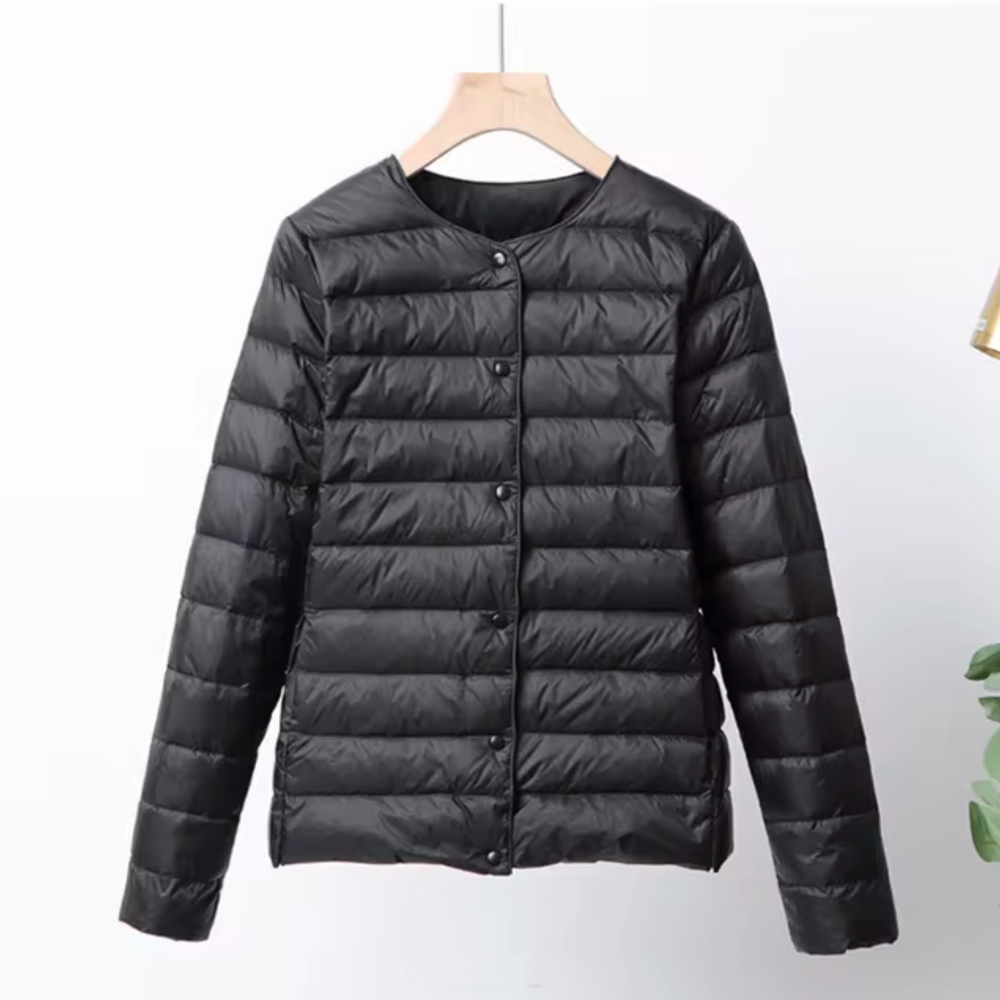 Ultra thin down jacket women colour range