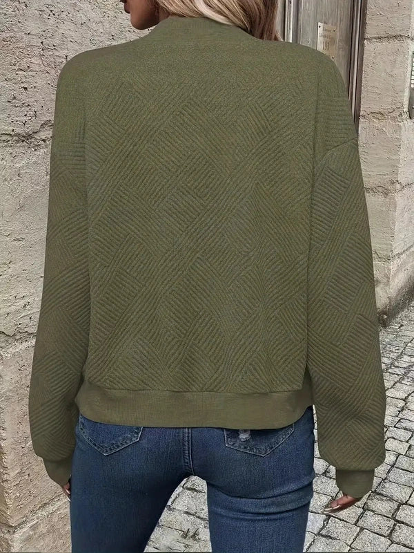 Bomber jacket women detail