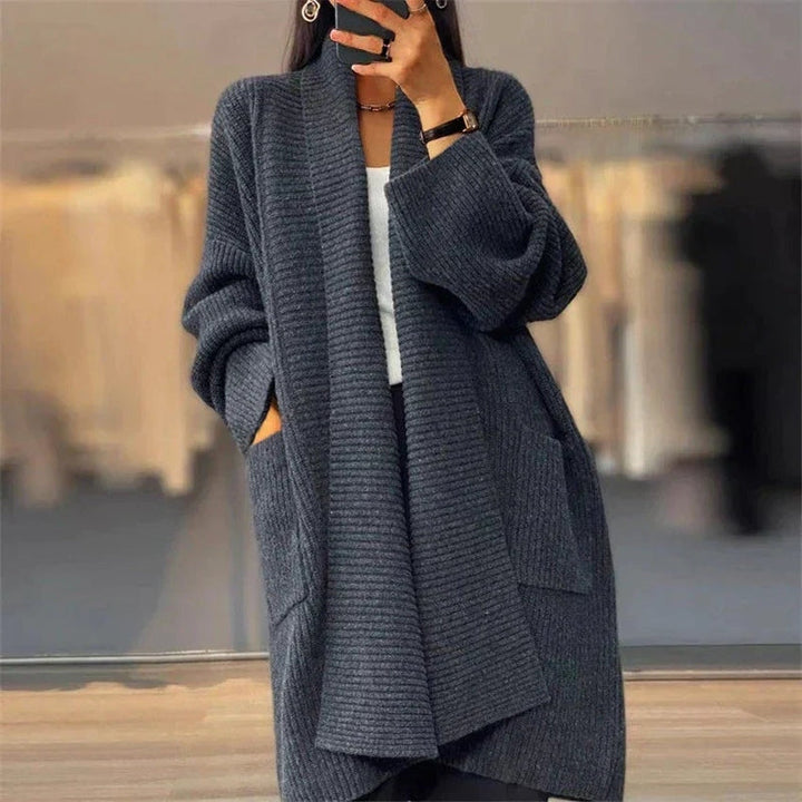 Knit cardigan women detail