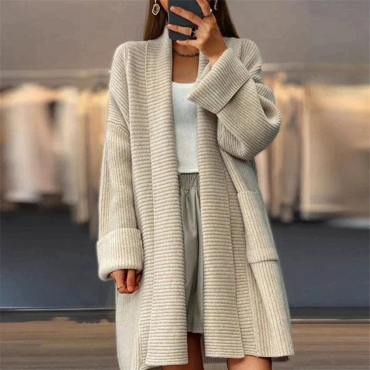 Knit cardigan women front