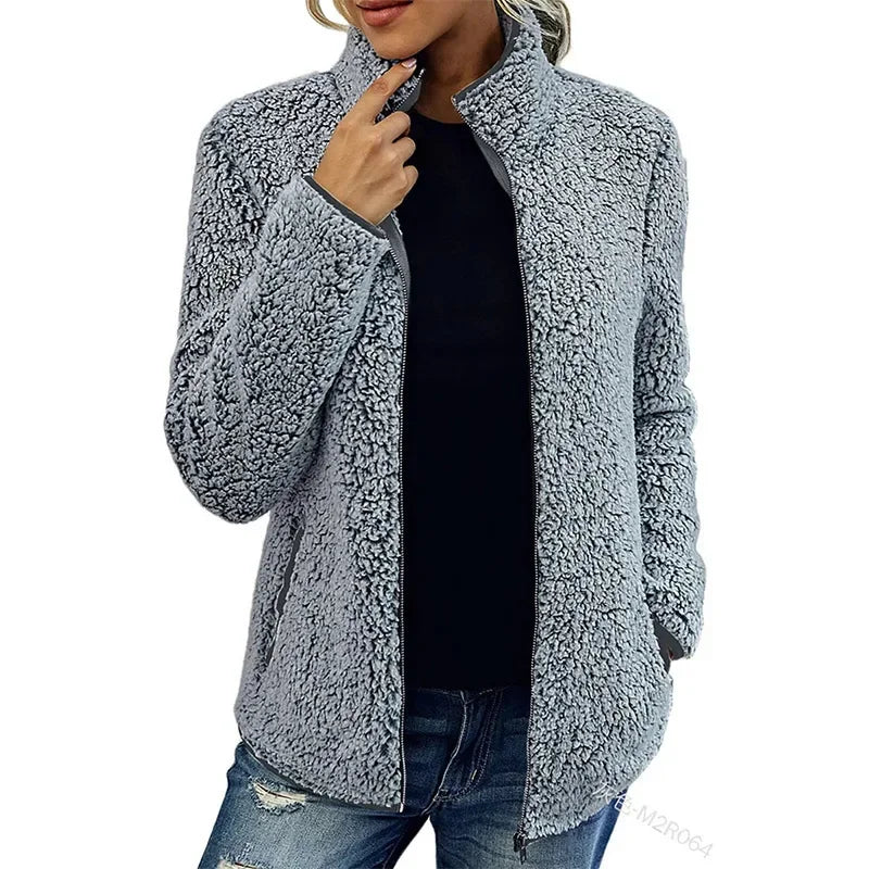 Fleece jacket women colour range