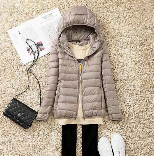 Ultralight down jacket women