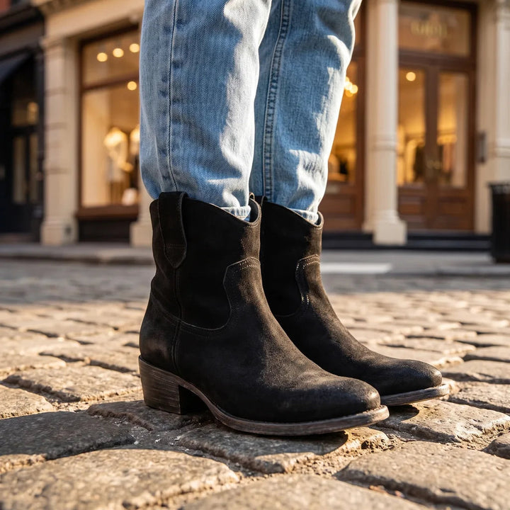 Cowboy boots women detail