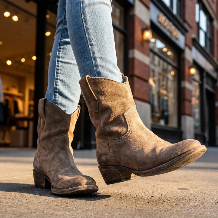 Cowboy boots women detail