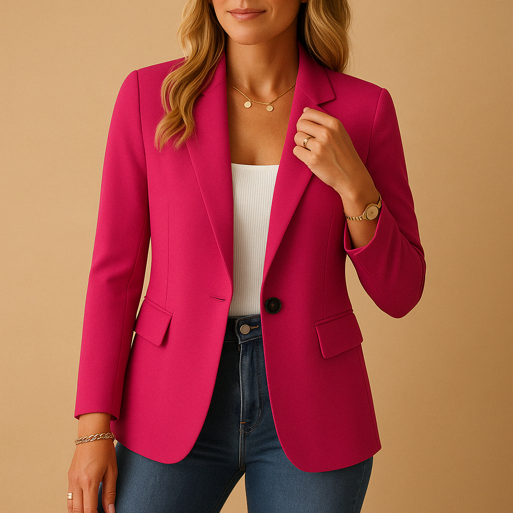 Slim fit blazer women colour range