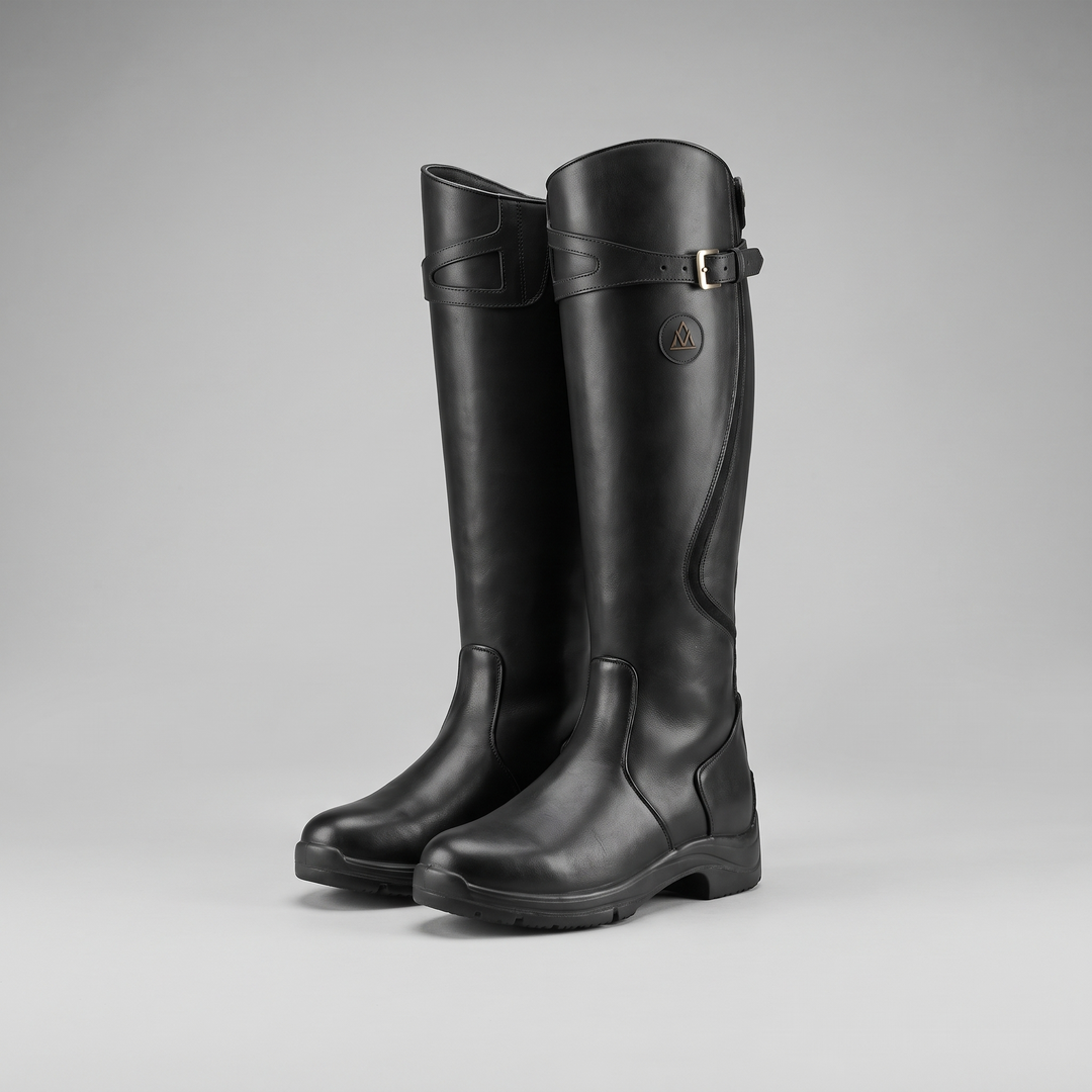 Megan | High-Cut Leather Boots