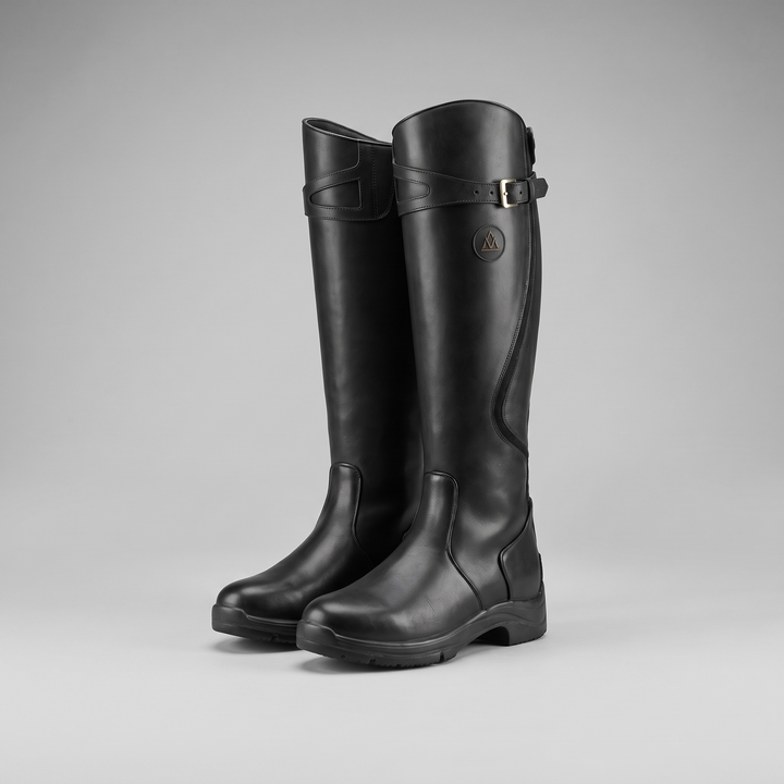 Megan | High-Cut Leather Boots