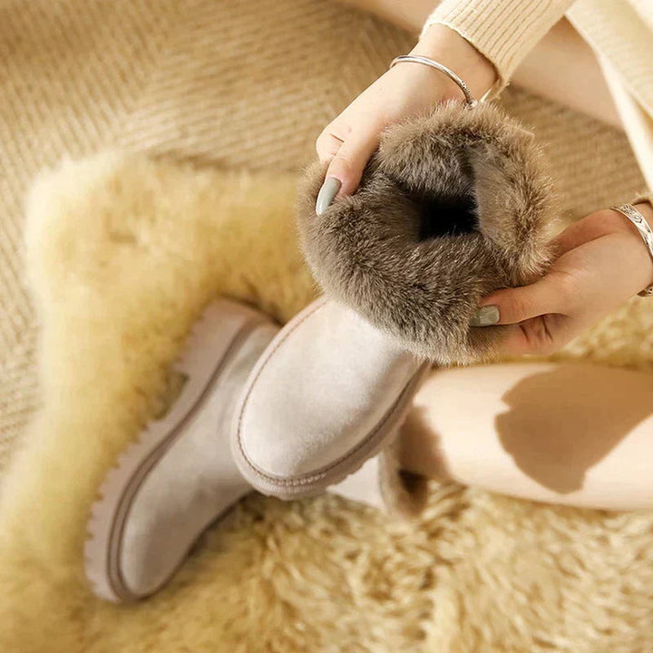 Suede Chelsea Boots with Elastic Side Gussets and Cushioned Insole